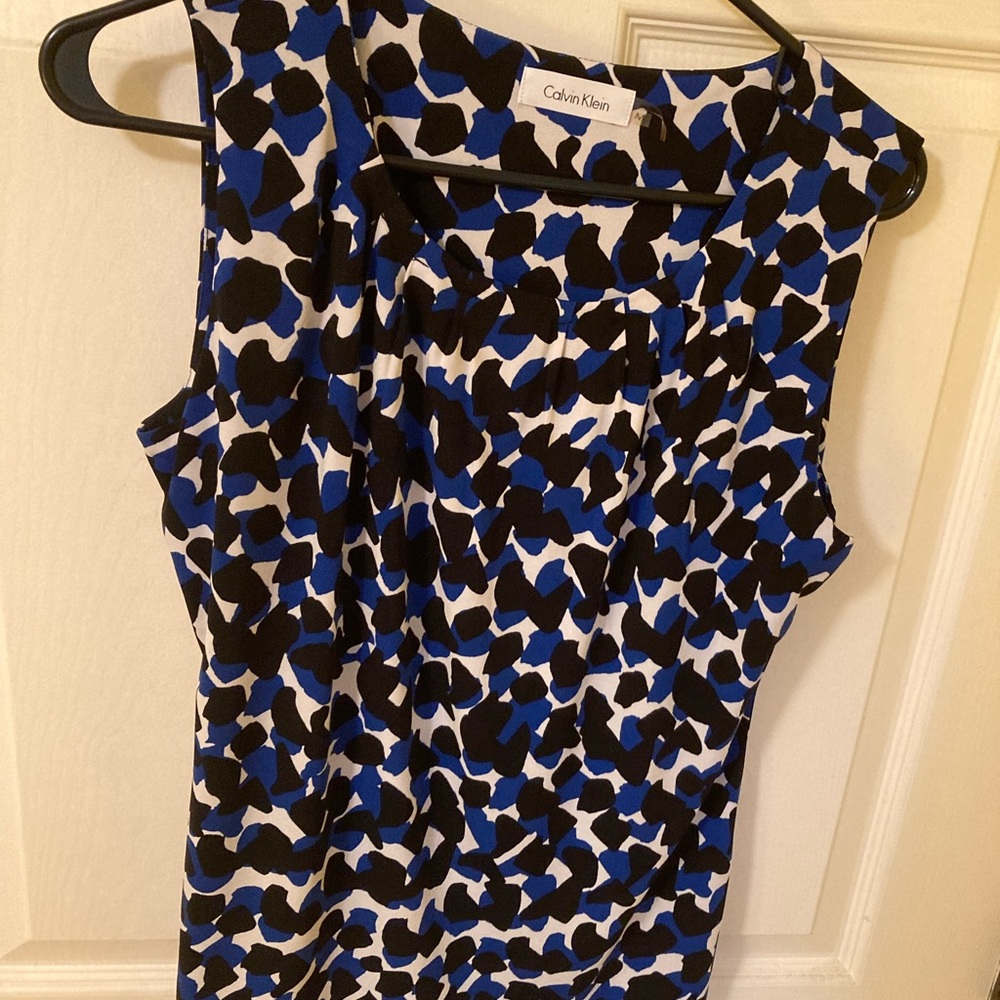 Calvin Klein sleeveless top multicolored